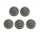 LIR1220 3.6V Rechargeable Lithium-ion Cell Button Industrial Battery (5 Pieces)