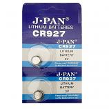 J.PAN CR927 Lithium Cell Button Battery (2 Pieces)
