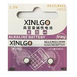 XINLGO AG1 SR621SW LR621 364 Alkaline Button Battery (10 Pieces)