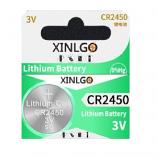 XINLGO CR2450 Lithium Cell Button Battery (1 Piece)
