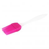 Heat Resisting Food Grade BBQ Silicone Pastry Cake Bread Oil Cream Pizza Brush (Pink)
