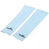 UV Protection Cooler Arm Sleeves for indoor and Outdoor Sport (Light Blue)