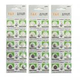T&E AG7 SR927SW LR927 395 Alkaline Button Battery (30 Pieces)