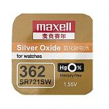 Maxell 362 SR721SW SR58 SR721 Silver Oxide Button Battery (1 Piece)