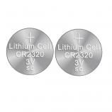 CR2320 Lithium 3V Industrial Cell Button Battery (2 Pieces)
