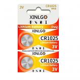 XINLGO CR1025 Lithium Cell Button Battery (2 Pieces)