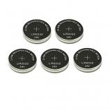 LIR2032 3.6V Rechargeable Lithium Cell Button Industrial Battery (5 Pieces)