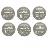 muRata CR3677X Lithium Cell Button Industrial Battery (5+1 Pieces)