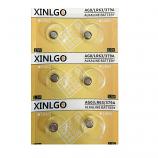 XINLGO AG0 SR521SW LR521 379 Alkaline Button Battery (6 Pieces)