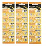 SUNCOM AG4 SR626SW LR626 377 Alkaline Button Battery (30 Pieces)