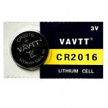 VAVTT CR2016 Lithium Cell Button Battery (1 Piece) 