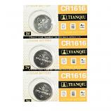 TIANQIU CR1616 Lithium Cell Button Battery (3 Pieces)