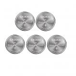Maxell CR2430 Lithium Cell Button Industrial Battery (5 Pieces)