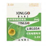 XINLGO LIR1054 3.6V TWS Bluetooth Headset Rechargeable Lithium Cell Button with Leg (1 Piece)
