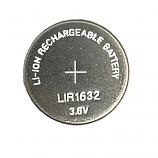 LIR1632 3.6V Rechargeable LI-ion Cell Button Industrial Battery (1 Piece)