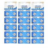 XINLGO AG13 SR44SW LR44 357 Button Alkaline Battery (30 Pieces)