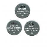 Replacement TraceTogether Token Battery CR2477 (3 Pieces)