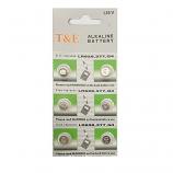 T&E AG4 SR626SW LR626 377 Alkaline Button Battery (6 Pieces)