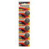 Panasonic CR2450 Lithium Cell Button Battery (5 Pieces)
