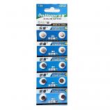 Doublepow AG4 SR626SW LR626 377 Button Alkaline Battery (10 Pieces)