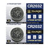 TIANQIU CR2032 Lithium Cell Button Battery (2 Pieces)