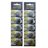 Quality CR2016 Lithium Cell Button Battery (5+5 Pieces)