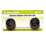 Mitsubishi LR1130 AG10 SR1130SW 189 GP89A 389 Alkaline Button Battery (2 Pieces)