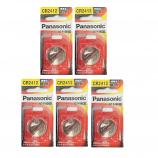 Panasonic CR2412 Lithium Cell Button Battery Retail Pack (5 Pieces)