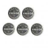 FreeGo CR2450 Lithium Cell Button Industrial Battery (5 Pieces)