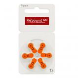 ReSound Size 13 Zinc Air Hearing Aid Battery (1 Card)