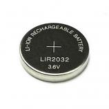 LIR2032 3.6V Rechargeable Lithium Cell Button Industrial Battery (1 Piece)