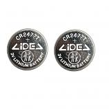 LIDEV CR2477 CR2477T 1100mAh Lithium Cell Button Industrial Battery (2 Pieces)