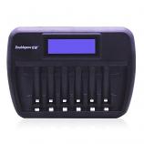 DoublePow DP-K66 6 Slot Smart Quick AA AAA Battery Charger
