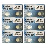 AG3 SR41SW LR41 392 Alkaline Button Battery (10+2 Pieces)