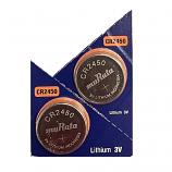 muRata CR2450 Lithium Cell Button Battery (2 Pieces)
