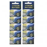 CR1225 Lithium Cell Button Battery (10 Pieces)