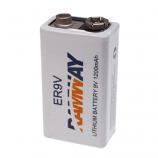 Ramway ER9V 10.8V 1200mAh Lithium Thionyl Chloride (Li-SOCl2) Cylindrical Battery (1 Piece)