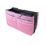 Multipurpose Inner Bag Organizer Compartmentalize and Organize Your Bag (Pink)